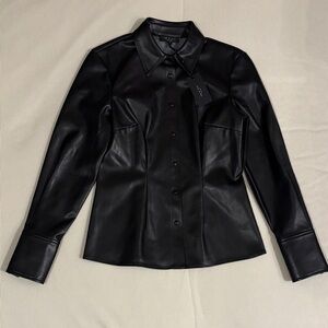 NWT Rag & Bone Faux Botton Front Shirt-Size 0